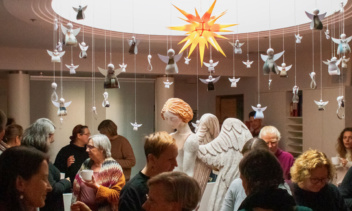 Gruppenbild vom Weihnachts-Event