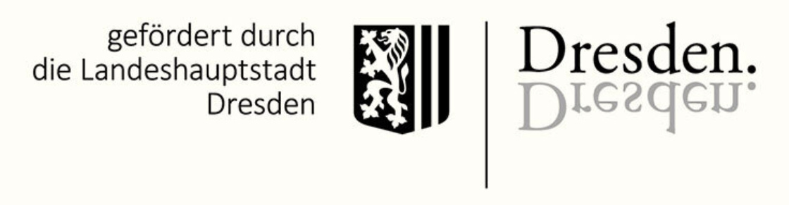 Förderlogo der Landeshauptstadt Dresden