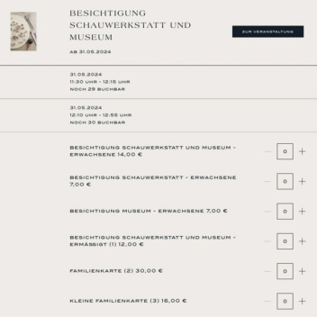 Screenshot: Kalender Detail