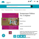 Screenshot:  Website Semperoper erleben Detailseite