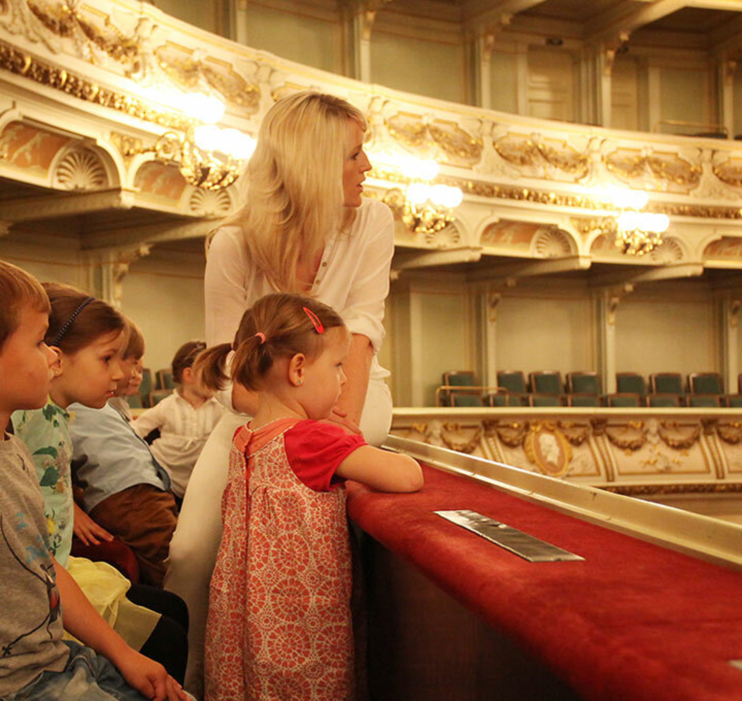 Foto: Führung in der Semperoper