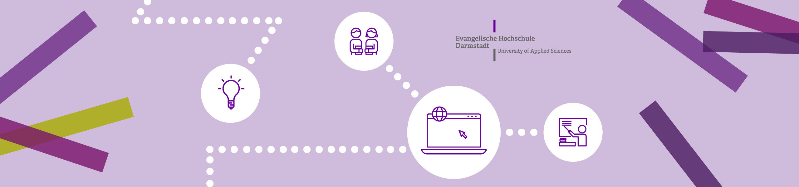 Grafik: Icons der Evangelischen Hochschule Darmstadt