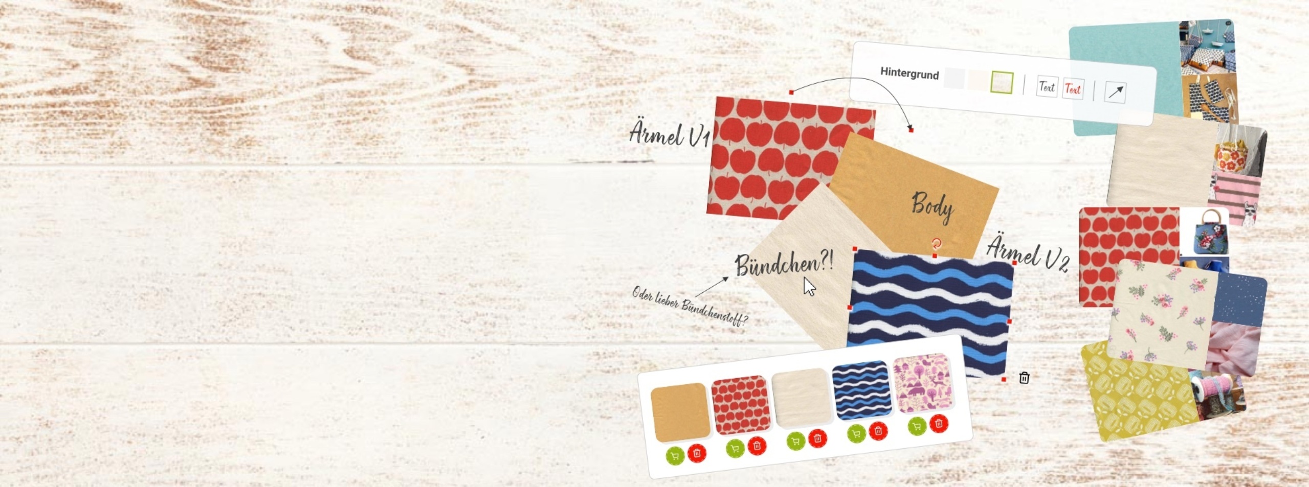 Grafik: Moodboard Inspiration