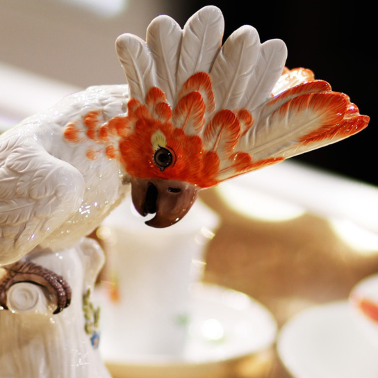 Foto: Kakadu aus Porzellan