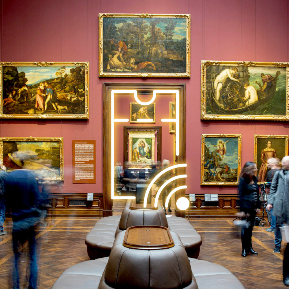Foto: Blick in die Gemäldegalerie Alte Meister