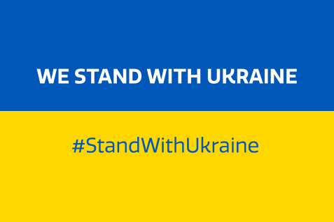 We stand with Ukraine