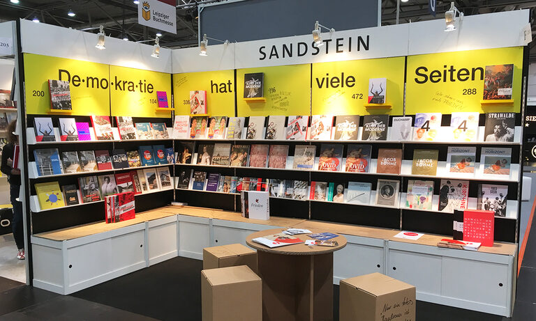 Sandstein auf der Buchmesse 2009
