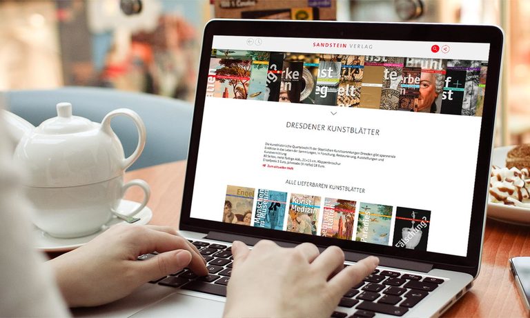 Landingpage für die Dresdener Kunstblätter Landingpage für die Dresdener Kunstblätter