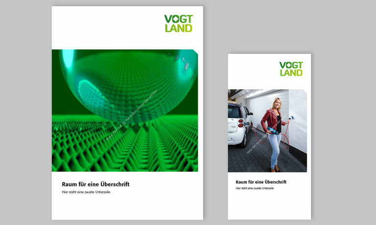 Gestaltung der Standortbroschüre