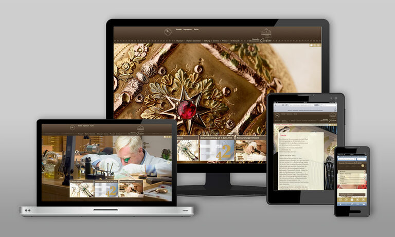 Responsive Webdesign für den Internetauftritt