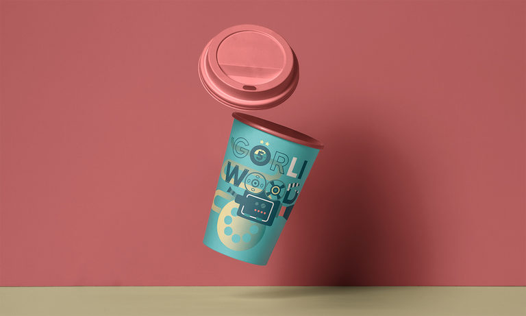 Eco cup mit Görliwood Key Visual