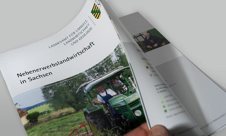 Broschüre für das Landesamt für Umwelt, Landwirtschaft und Geologie Broschüre für das Landesamt für Umwelt, Landwirtschaft und Geologie