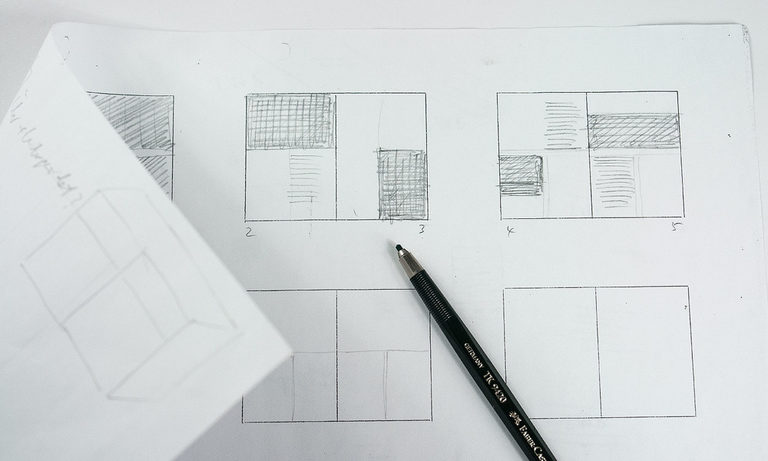 Planung einer Buchseite Planung einer Buchseite