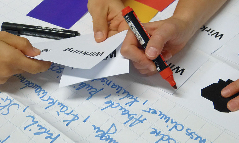 Brainstorming steht am Beginn der Zusammenarbeit Brainstorming steht am Beginn der Zusammenarbeit
