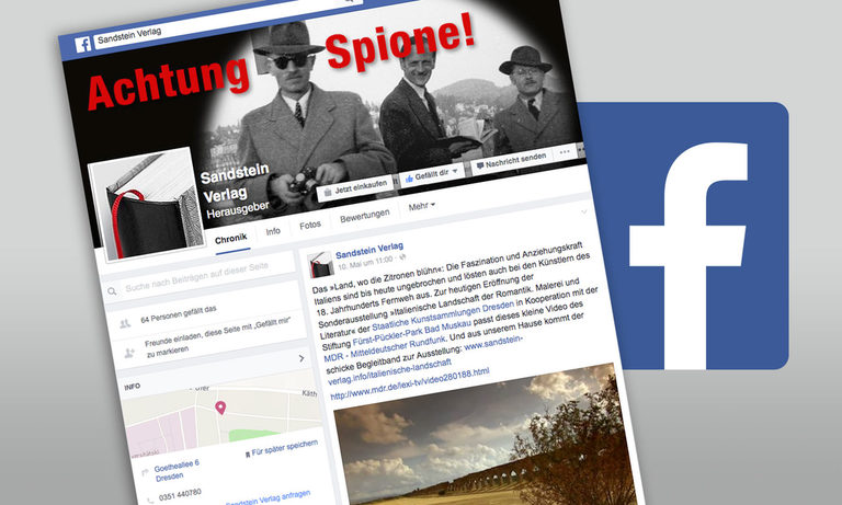Facebook-Eintrag zur Sonderausstellung »Achtung Spione!« des Militärhistorischen Museums Dresden Facebook-Eintrag zur Sonderausstellung »Achtung Spione!« des Militärhistorischen Museums Dresden