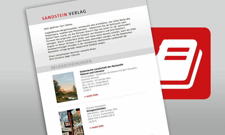 Newsletter des Verlags Newsletter des Verlags