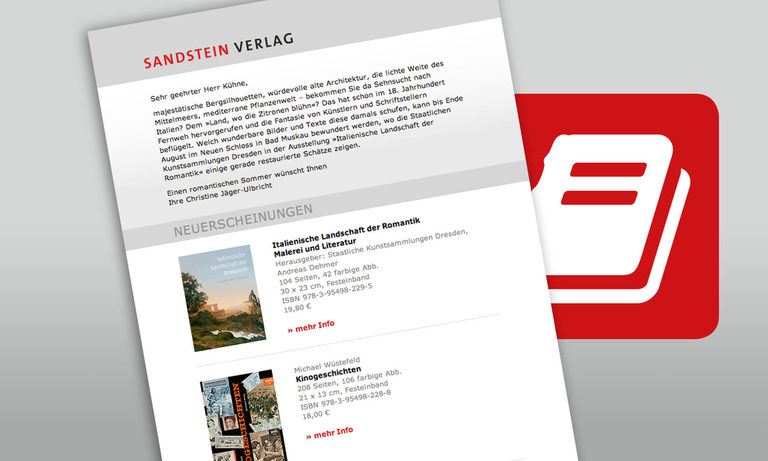 Newsletter des Verlags Newsletter des Verlags