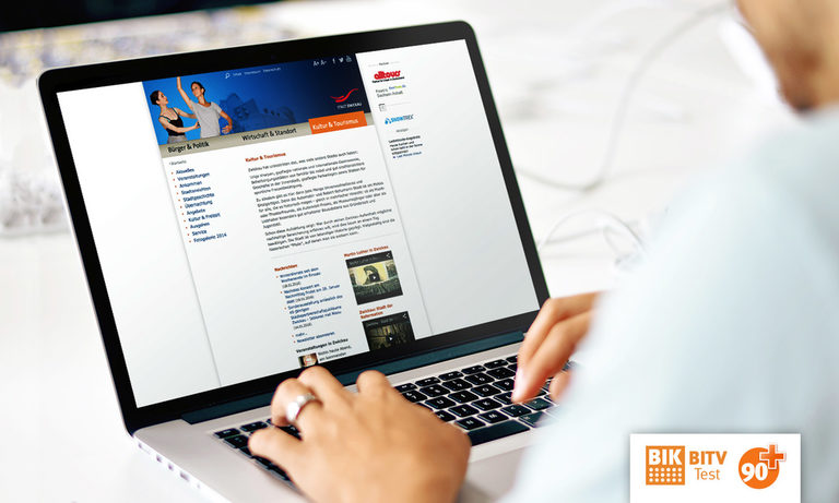 Barrierefreie Website zwickau.de Barrierefreie Website zwickau.de