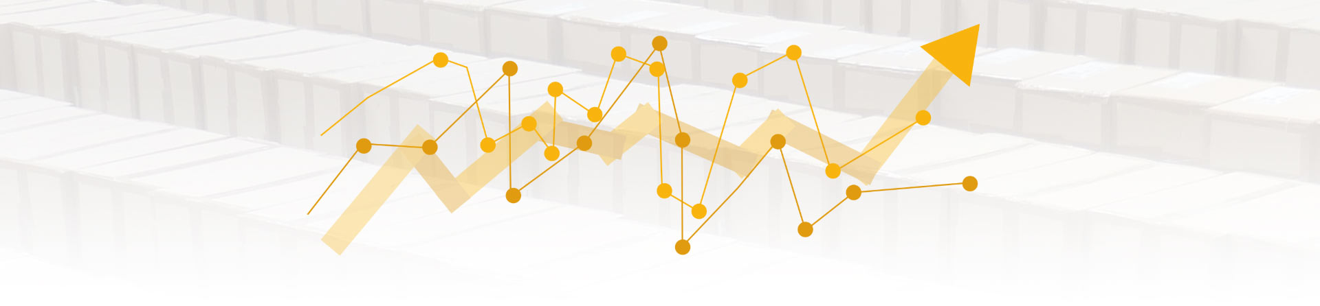 Grafik: Graph mit aufsteigender Tendenz