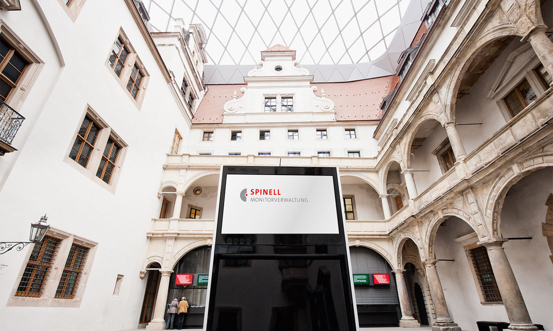 Digital-Signage-Software »Spinell« wurde von Sandstein entwickelt Digital-Signage-Software »Spinell« wurde von Sandstein entwickelt