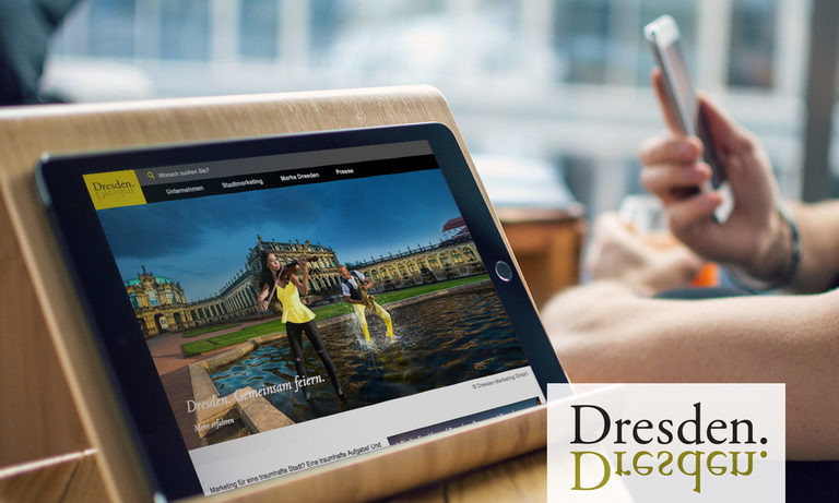 Webseite der Dresden Marketing GmbH erstellt von Sandstein Neue Medien Webseite der Dresden Marketing GmbH erstellt von Sandstein Neue Medien