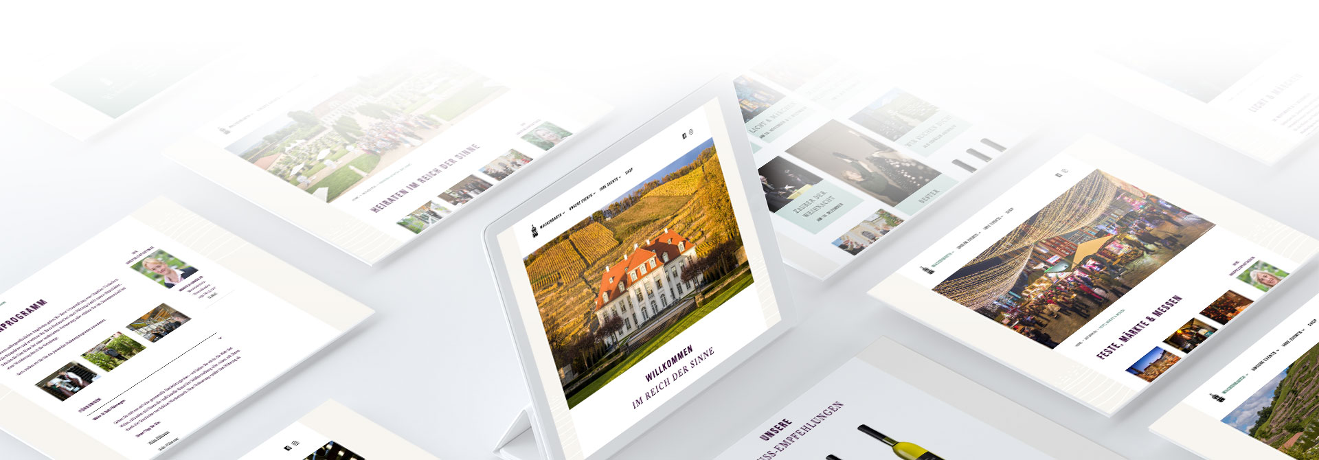 Relaunch Website Schloss Wackerbarth Relaunch Website Schloss Wackerbarth
