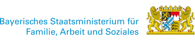 Logo: Bayerisches Staatsministerium für Familie, Arbeit und Soziales