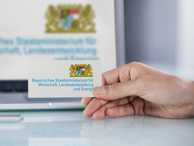 Unser Auftraggeber ist das Bayerische Staatsministerium für Wirtschaft, Landesentwicklung und Energie Unser Auftraggeber ist das Bayerische Staatsministerium für Wirtschaft, Landesentwicklung und Energie