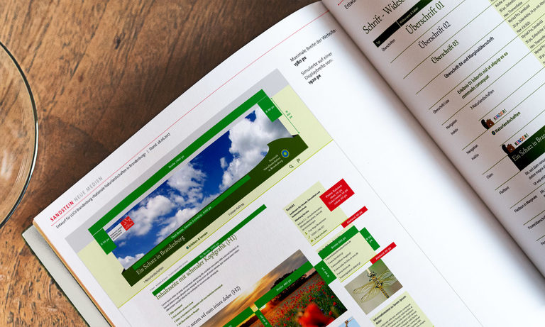 Styleguide Webportal Naturlandschaften Brandenburg Styleguide Webportal Naturlandschaften Brandenburg