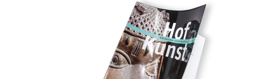 Cover des Dresdener Kunstblattes »Hof + Kunst«