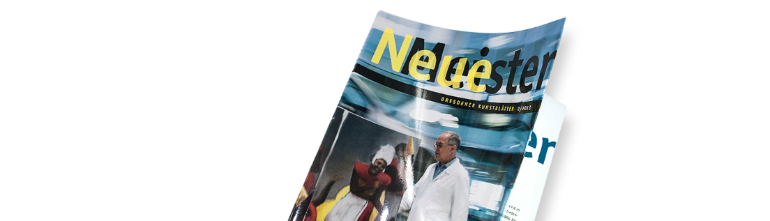 Cover des Dresdener Kunstblattes »Neue Meister«