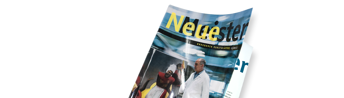 Cover des Dresdener Kunstblattes &raquo;Neue Meister&laquo;