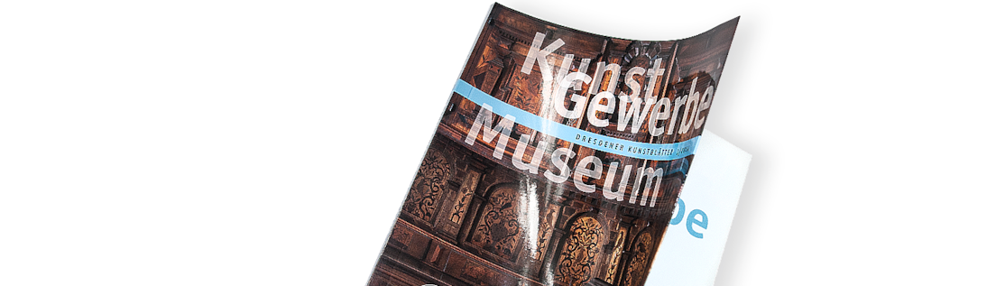 Cover des Dresdener Kunstblattes »Kunstgewerbemuseum«