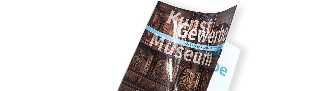 Cover des Dresdener Kunstblattes &raquo;Kunstgewerbemuseum&laquo;
