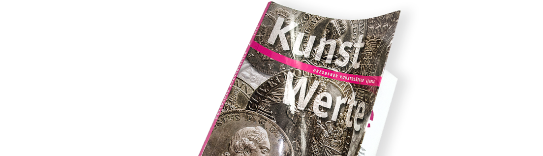 Cover des Dresdener Kunstblattes »Kunstwerte«