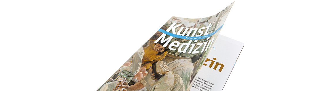 Cover des Dresdener Kunstblattes »Sehnsucht Italien«