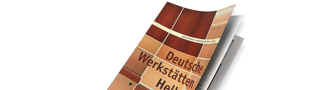 Cover des Dresdener Kunstblattes »Sehnsucht Italien«