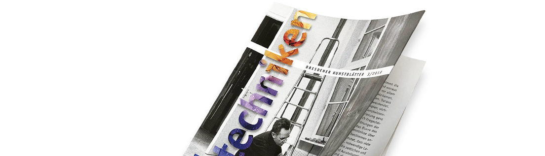 Cover des Dresdener Kunstblattes »Sehnsucht Italien«